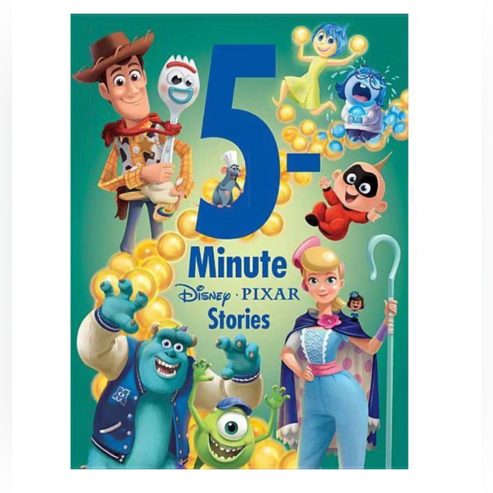 Disney Pixar 5-Minute Stories Book